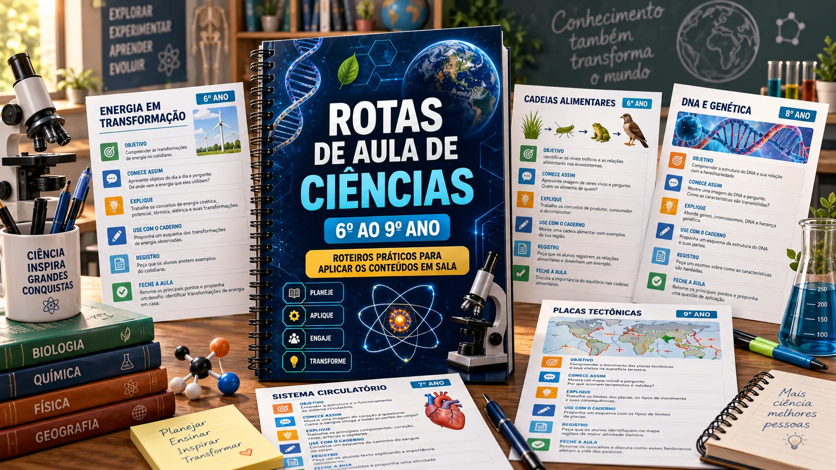Rotas de Aula de Ciências